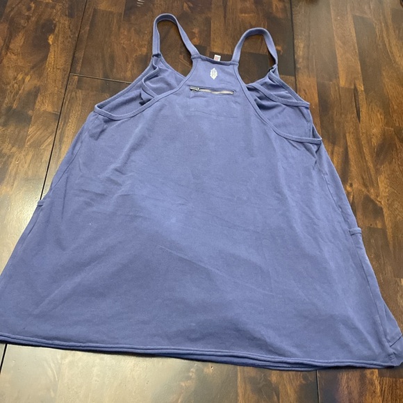 NWOT Free People Movement Hot Shot Mini Dress “Blue Indigo “ Small - Picture 3 of 6